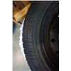 Image 2 : SET OF 4 HANCOOK 205/55 R16 TIRES ON 5 BOLT RIMS