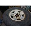 Image 2 : SET OF 4 MOTOMASTER LT 245/ 75 R 16 INCH TIRES ON FORD OLD STYLE RIMS
