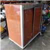 Image 2 : SHELLEY GLASS INDUSTRIAL SLIDING DOOR CABINET
