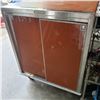 Image 3 : SHELLEY GLASS INDUSTRIAL SLIDING DOOR CABINET