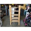 Image 1 : PINE 5 TIRE PANTRY/SHOP SHELF