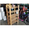 Image 2 : PINE 5 TIRE PANTRY/SHOP SHELF