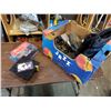 Image 1 : 3 VINTAGE IRONS, GRADUATION DECORATION, BOOTS, ETC