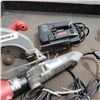 Image 2 : FOUR TOOLS SKILSAW, JIGSAW, ANGLE GRINDER AND MULTI MAX DREMEL