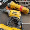 Image 4 : 4 DEWALT TOOLS SKILSAW, ANGLE GRINDER, SCREW GUN AND RECIPROCATING SAW