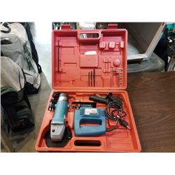 HERCULES ELECTRIC ANGLE GRINDER AND JIGSAW IN RED CASE