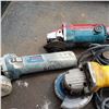 Image 3 : FOUR ANGLE GRINDERS MAKITA, DEWALT, BOSCH AND MILWAUKEE