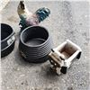 Image 2 : LOT OF GARDEN EDGING W/ COW PLANTER AND ROOSTER