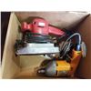 Image 1 : MILWAUKEE SANDER AND BLACK & DECKER ELECTRIC DRILL