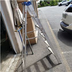 6FT ALUMINUM A-FRAME LADDER