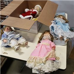 LOT OF COLLECTOR DOLLS