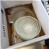 Image 2 : FISH PLATES, FLOWER BOWLS, GLOBE LIGHTS, AND DECANTER FIGURE