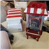 Image 3 : LOT OF APRONS NOSTALGIA HOT DOG COOKER, MINI ELECTRIC FRIDGE, AND STEAMER