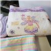 Image 2 : QUEENSIZE QUILTED COMFORTER, 2 PILLOW SHAMS, PRINCESS REVERSIBLE