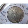 Image 3 : USA WALKING LIBERTY 50 CENT WAR YEARS 1940, 1941, 1942 .900 SILVER