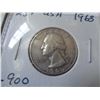 Image 3 : 1963 USA B FRANKLIN 50 CENT G. WASHINGTON .25 CENT E. ROOSEVELT 10 CENT - ALL .900 SILVER