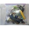 Image 2 : BAG OF WATCHES AND BAG OF BANGLES AND JAR OF PINS