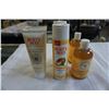 Image 1 : 2 BRAND NEW BURTS BEES DEEP CLEANSING CREAM, 2 NEW SUPER SHINEY CONDITIONERS, AND 2 NEW BUBBLE BATHS