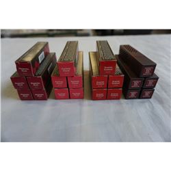 20 BRAND NEW BURTS BEES 100% NATURAL LIPSTICK, RETAIL $219.80 - 5 OF EACH COLOUR RUBY RIPPLE, MAGENT