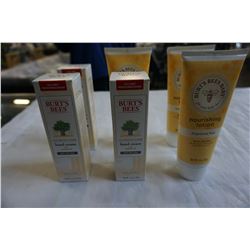 3 BRAND NEW BURTS BEES ULTIMATE CARE HAND CREAM AND 3 NEW NOURISHING LOTIONS - RETAIL $94.99