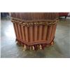 Image 3 : BOMBAY OTTOMAN W/ TASSLES