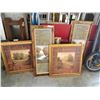 Image 1 : 4 FRAMED PRINTS - 2 PAIRS