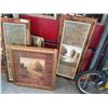 Image 3 : 4 FRAMED PRINTS - 2 PAIRS