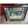Image 1 : ORIGINAL PASTEL "THE CABIN" BY TURNER 1972 9 X 14 INCH