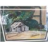Image 2 : ORIGINAL PASTEL "THE CABIN" BY TURNER 1972 9 X 14 INCH