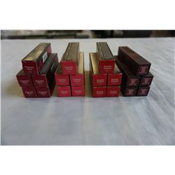 20 BRAND NEW BURTS BEES 100% NATURAL LIPSTICK, RETAIL $219.80 - 5 OF EACH COLOUR RUBY RIPPLE, MAGENT