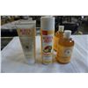 Image 1 : 2 BRAND NEW BURTS BEES DEEP CLEANSING CREAM, 2 NEW SUPER SHINEY CONDITIONERS, AND 2 NEW BUBBLE BATHS