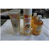 Image 1 : 2 BRAND NEW BURTS BEES DEEP CLEANSING CREAM, 2 NEW SUPER SHINEY CONDITIONERS, AND 2 NEW BUBBLE BATHS