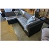 Image 8 : BRAND NEW RATTAN PATIO L SHAPE SECTIONAL 89"x57", ALUMINUM FRAME AND 2 THROW PILLOWS - RETAIL $1199