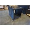 Image 2 : BRAND NEW STEEL FRAME WICKER OUTDOOR SIDE TABLE RETAIL $199