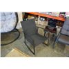 Image 10 : BRAND NEW 3 PIECE STEEL WICKER ROCKING CHAIR SET W/ GLASS TOP END TABLE - RETAIL $699
