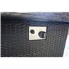 Image 8 : BRAND NEW RATTAN AND GLASS TOP FIRE TABLE 55,000 BTU, CSA APPROVED - RETAIL $999