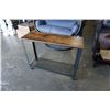 Image 1 : BRAND NEW INDUSTRIAL MODERN CONSOLE TABLE - RETAIL $299.99