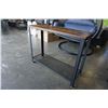 Image 2 : BRAND NEW INDUSTRIAL MODERN CONSOLE TABLE - RETAIL $299.99