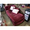 Image 2 : RED CHAISE LOUNGE CHAIR