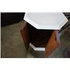 Image 2 : PAINTED OCTAGON END TABLE