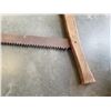 Image 2 : ANTIQUE WOODEN BOW SAW