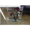 Image 1 : LEADED GLASS ROOSTER 2FT X 3FT
