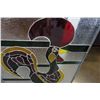 Image 2 : LEADED GLASS ROOSTER 2FT X 3FT