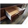 Image 3 : LARGE LEATHER 1 DRAWER OTTOMAN