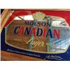 Image 2 : VINTAGE MOLSON CANADIAN MIRRORED ADVERTISEMENT