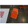 Image 2 : CHESS/CHECKERS COFFEE TABLE AND 2 KIDS CHAIRS