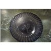 Image 3 : PURPLE GLASS DISH AND 2 CLEAR GLASS SERVING DISHES