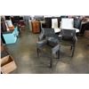 Image 1 : 3 CASSINA LEATHER LOOK CHAIRS