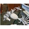Image 2 : WHITE METAL WALL SCONCE LIGHTS