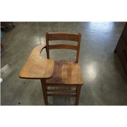 OAK KIDS DESK CHAIR